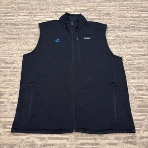 Patagonia Better Sweater Fleece Vest Men’s XL Full Zip Warm Outdoor Hike W Logo